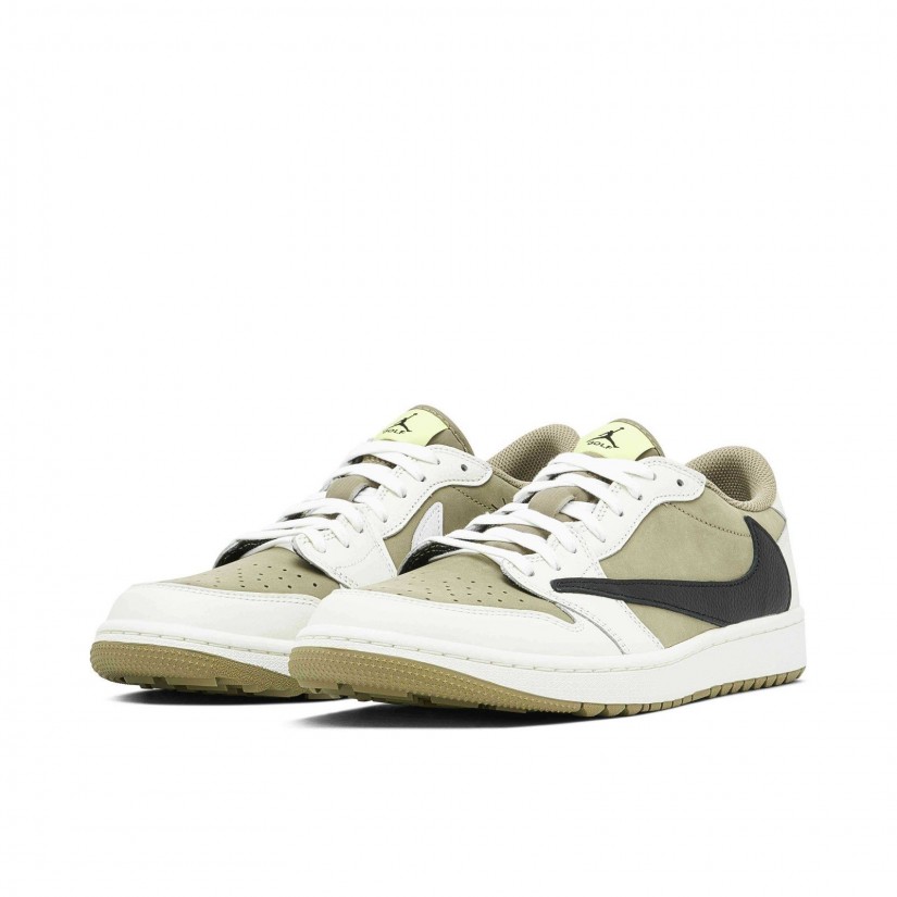 Nike Air Jordan 1 Low Golf x Travis Scott Olive Black