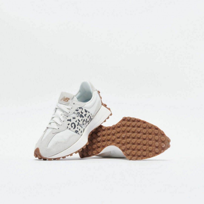 New Balance 327 Sea Salt Leopard Pantera Womens