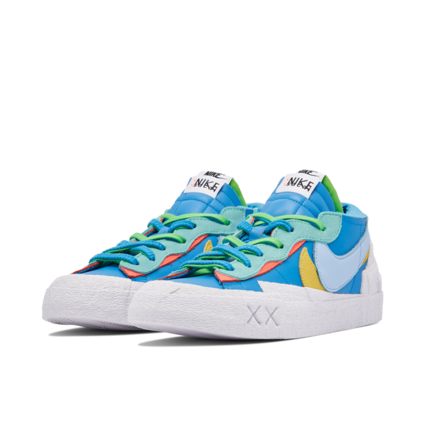 Nike Blazer Low Sacai KAWS Neptune Blue