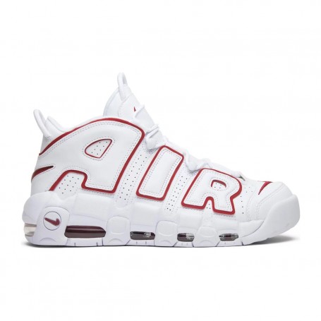 Nike Air More Uptempo White Varsity Red