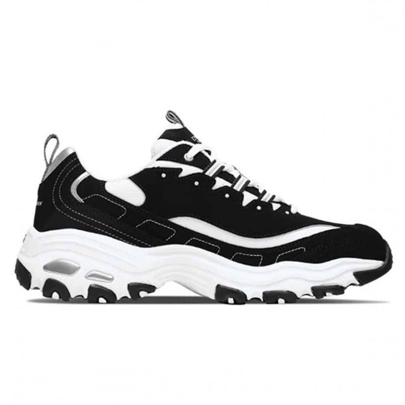 Skechers D’lites Classic White Black Skechers D’lites Classic White Black