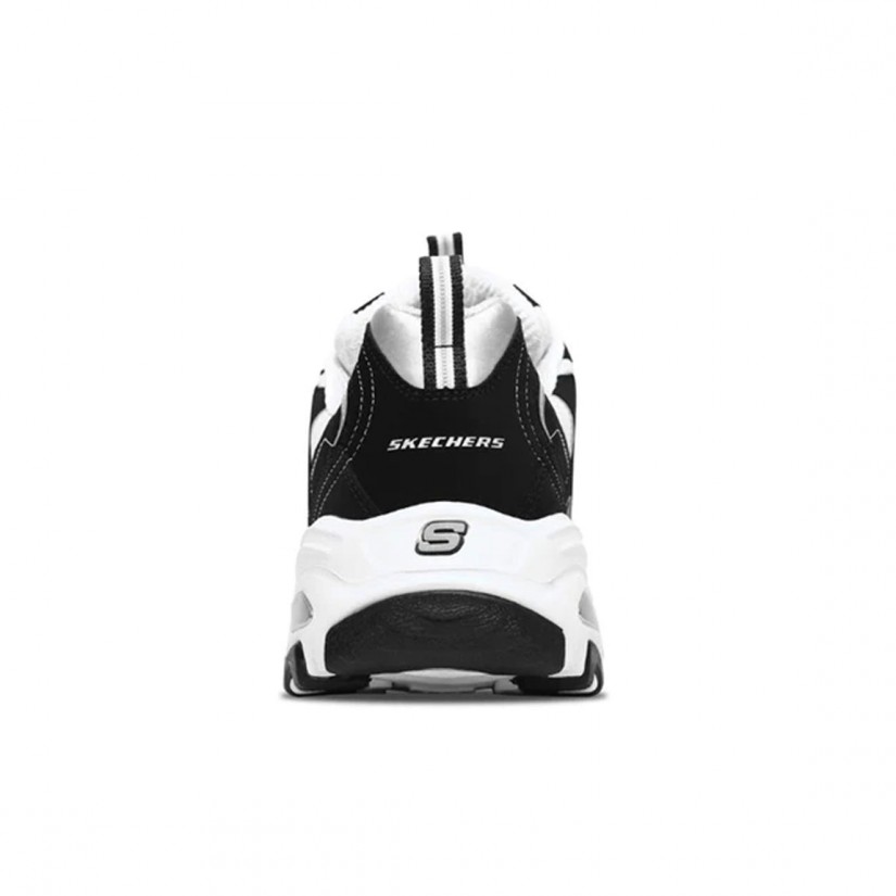 Skechers D’lites Classic White Black Skechers D’lites Classic White Black