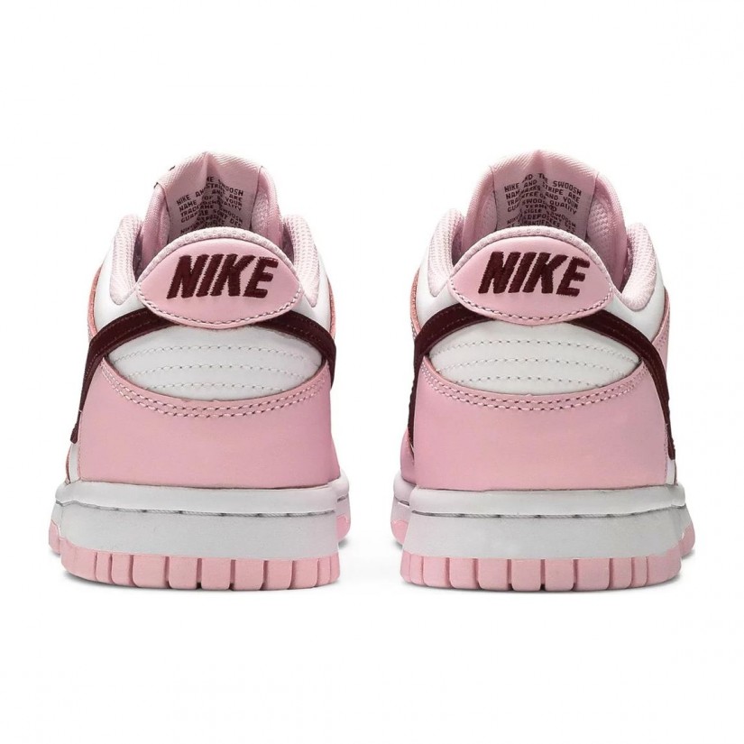 Nike Dunk Low Pink Foam Red White Nike Dunk Low Pink Foam Red White