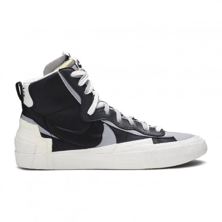 Nike Blazer Mid x Sacai Black Wolf Grey