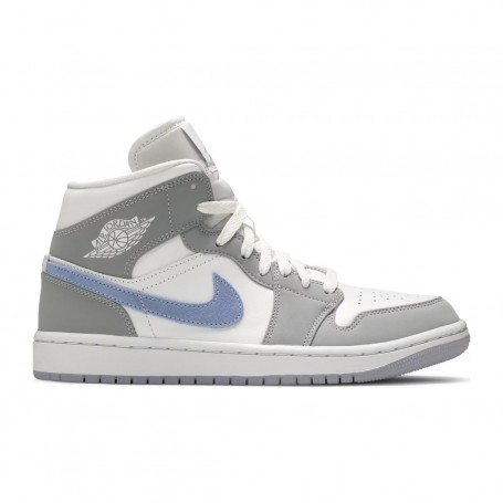 Air Jordan 1 Mid Wolf Grey