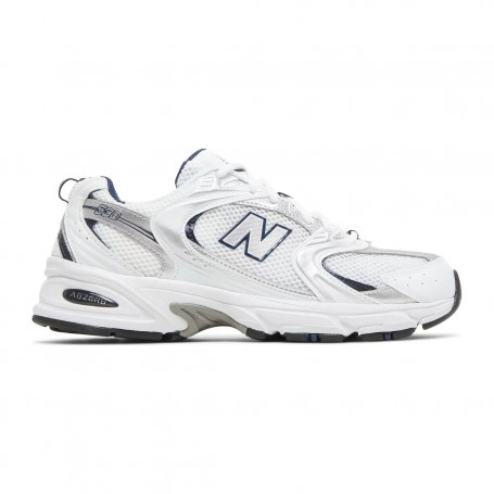 New Balance 530 White Silver Navy