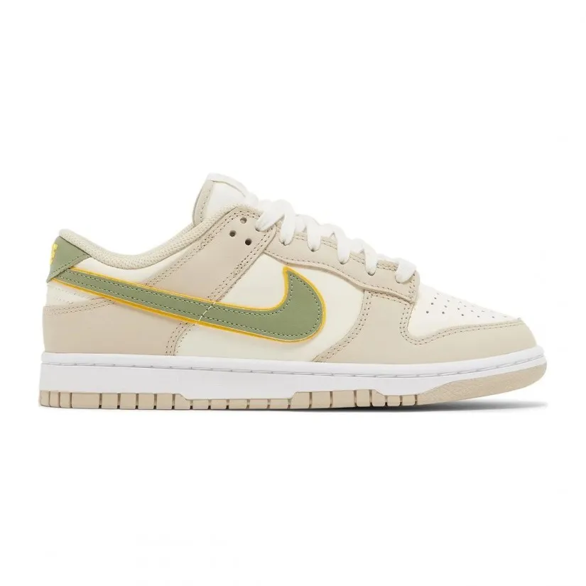 Nike Dunk Low Pale Ivory Oil Green Nike Dunk Low Pale Ivory Oil Green